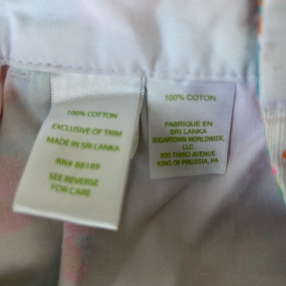 Lilly Pulitzer Colorful Buttercup Shorts Size 00 - Picture 5 of 5